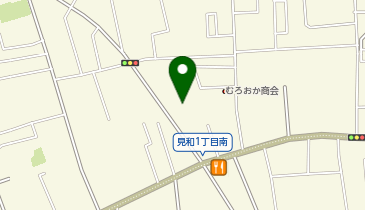宅配ロッカーPUDO ウエルシア 水戸見和店の地図画像