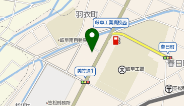 宅配ロッカーPUDO ドラッグユタカ 笠松店の地図画像