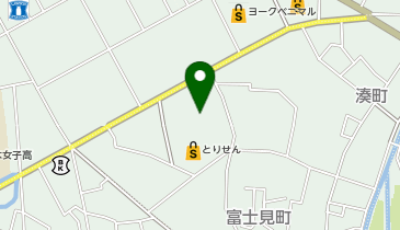 宅配ロッカーPUDO とりせん 蔵の街店の地図画像