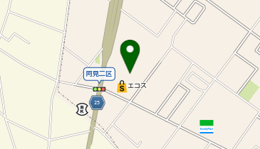 宅配ロッカーPUDO ウエルシア 阿見荒川沖店の地図画像