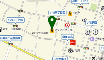 宅配ロッカーPUDO マックスバリュ 小牧駅西店の地図画像
