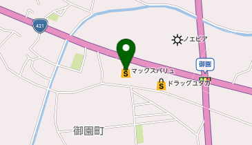 宅配ロッカーPUDO マックスバリュ 八日市店の地図画像