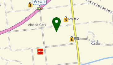 宅配ロッカーPUDO 原信 岩上店の地図画像
