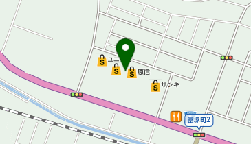宅配ロッカーPUDO 原信 西新発田店の地図画像