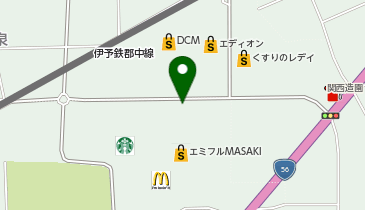 宅配ロッカーPUDO フジ エミフルMASAKIの地図画像