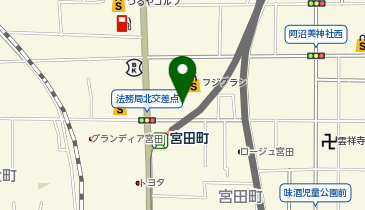 宅配ロッカーPUDO フジ フジグラン松山の地図画像