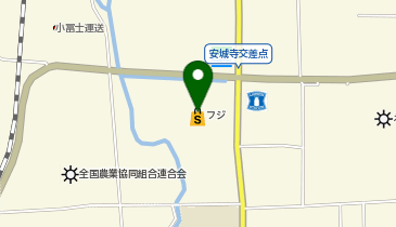 宅配ロッカーPUDO フジ フジ安城寺店の地図画像