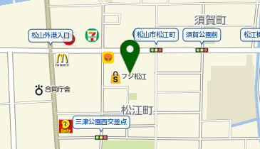 宅配ロッカーPUDO フジ フジ松江店の地図画像