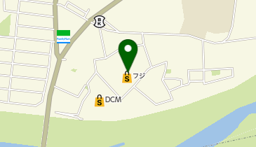 宅配ロッカーPUDO フジ フジ垣生店の地図画像