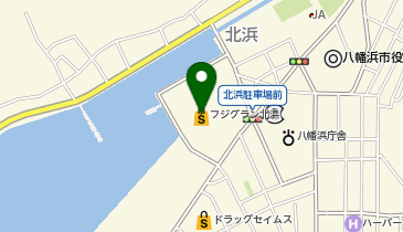 宅配ロッカーPUDO フジ フジグラン北浜の地図画像