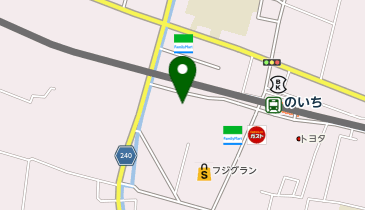 宅配ロッカーPUDO フジ フジグラン野市の地図画像