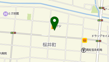 宅配ロッカーPUDO フジ フジ桜井店の地図画像