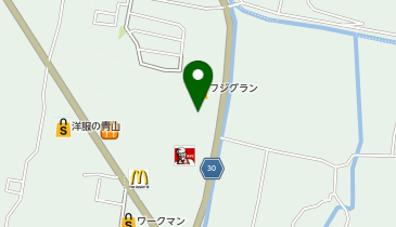 宅配ロッカーPUDO フジ フジグラン十川の地図画像