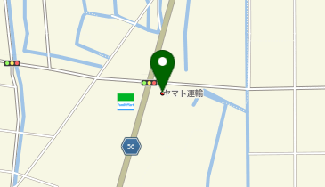 宅配ロッカーPUDO ヤマト運輸 富山新屋センターの地図画像