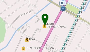 宅配ロッカーPUDO とりせん 羽川店の地図画像