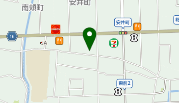 宅配ロッカーPUDO ドラッグユタカ 安井店の地図画像