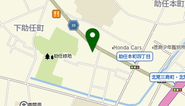 宅配ロッカーPUDO フジ フジ中吉野店の地図画像