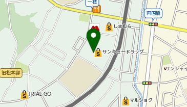 宅配ロッカーPUDO サンキュードラッグ 一枝店の地図画像