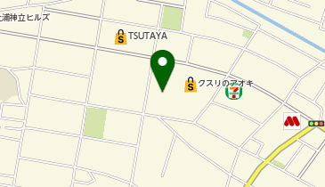 宅配ロッカーPUDO カスミ 土浦中神立店の地図画像