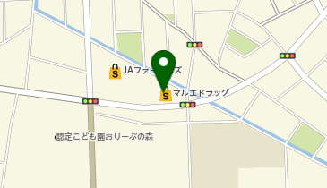 宅配ロッカーPUDO マルエドラッグ 前橋朝倉店の地図画像