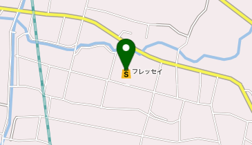 宅配ロッカーPUDO フレッセイ 榛東新井店の地図画像