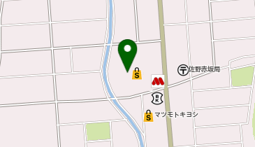 宅配ロッカーPUDO フレッセイ フォリオ佐野店の地図画像