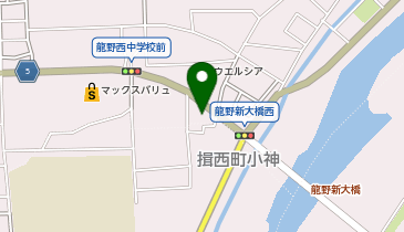 宅配ロッカーPUDO ウエルシア たつの日山店の地図画像