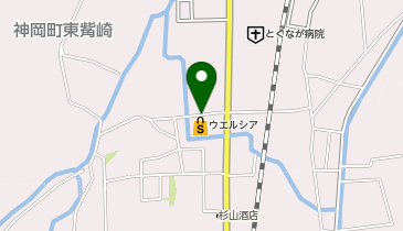 宅配ロッカーPUDO ウエルシア たつの神岡店の地図画像