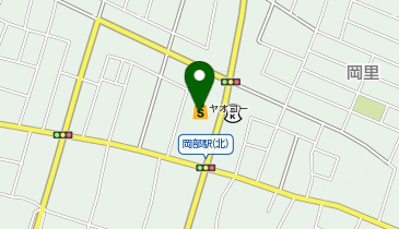 宅配ロッカーPUDO ヤオコー 岡部店の地図画像