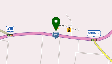 宅配ロッカーPUDO ウエルシア さくら喜連川店の地図画像