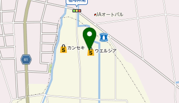 宅配ロッカーPUDO ウエルシア 市貝赤羽店の地図画像