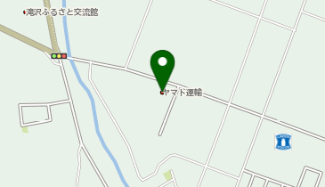 宅配ロッカーPUDO ヤマト運輸 滝沢牧野林センターの地図画像