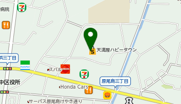 宅配ロッカーPUDO 天満屋ストア ハピータウン原尾島店の地図画像