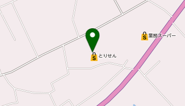 宅配ロッカーPUDO とりせん 氏家店の地図画像