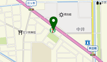 宅配ロッカーPUDO セブン-イレブン 鴻巣赤見台店の地図画像