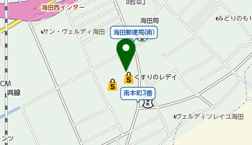 宅配ロッカーPUDO フジ フジ海田店の地図画像