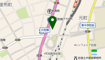 宅配ロッカーPUDO フジ フジグラン岩国の地図画像