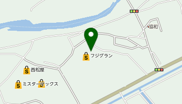 宅配ロッカーPUDO フジ フジグラン山口の地図画像
