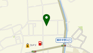 宅配ロッカーPUDO フジ フジ柳井店の地図画像