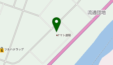 宅配ロッカーPUDO ヤマト運輸 滝川東センターの地図画像