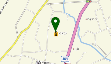 宅配ロッカーPUDO イオン 飯田店の地図画像