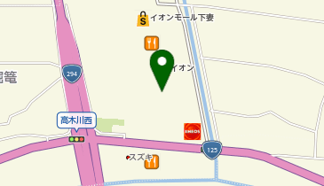 宅配ロッカーPUDO イオン 下妻店の地図画像