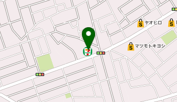 宅配ロッカーPUDO セブン-イレブン 上尾小泉店の地図画像