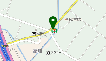 宅配ロッカーPUDO セブン-イレブン さいたま笹久保新田店の地図画像