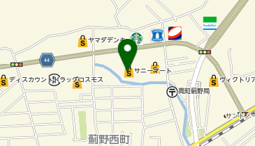 宅配ロッカーPUDO サニーマート あぞの店の地図画像