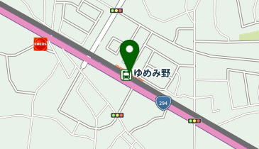 宅配ロッカーPUDO 関東鉄道 ゆめみ野駅の地図画像