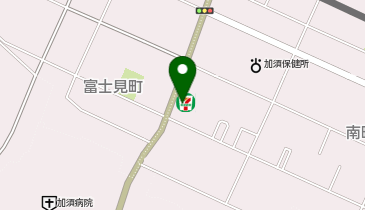 宅配ロッカーPUDO セブン-イレブン 加須南町店の地図画像