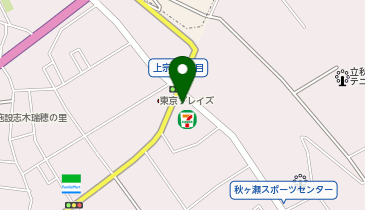 宅配ロッカーPUDO セブン-イレブン 志木上宗岡4丁目店の地図画像