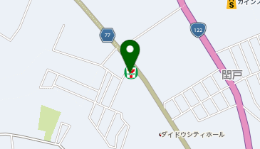 宅配ロッカーPUDO セブン-イレブン 蓮田閏戸大山店の地図画像