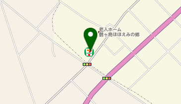 宅配ロッカーPUDO セブン-イレブン 鶴ケ島高倉南店の地図画像